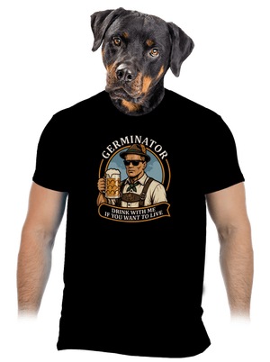 Germinator pánske tričko Black