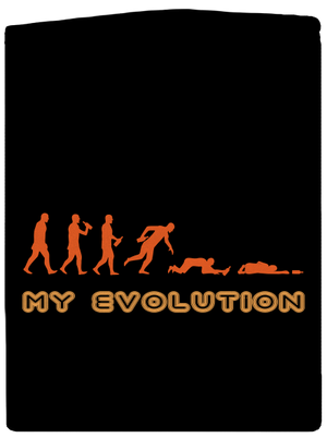 My evolution dámska mikina na zips Black