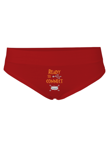 USB pripojenie dámske nohavičky Red Mal