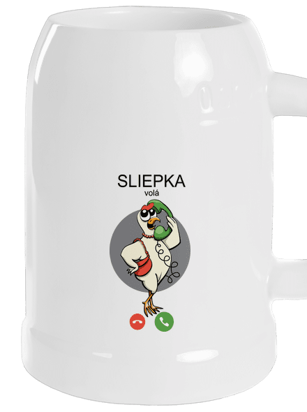 Sliepka volá polliter White