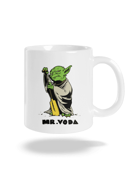 Mr. Voda klasický hrnček White