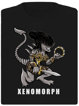 Xenomorph dámske športové tričko Black
