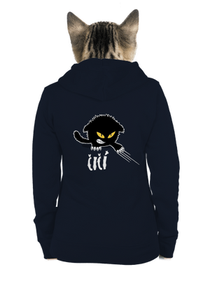 Čičina dámska mikina na zips Navy Mal