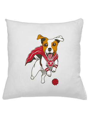 Jack Russell vankúš White
