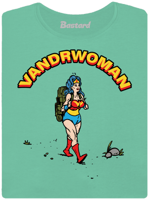 Vandrwoman dámske tričko prémium Mint Mal