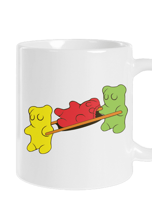 Gumkáči klasický hrnček White