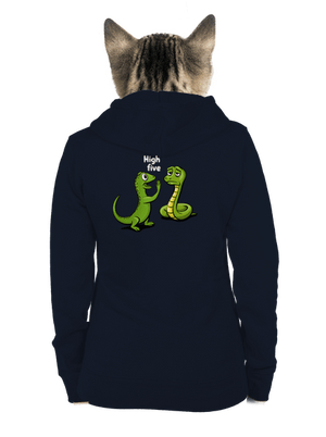 High Five dámska mikina na zips Navy Mal