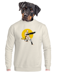 unisex mikina bez kapucne