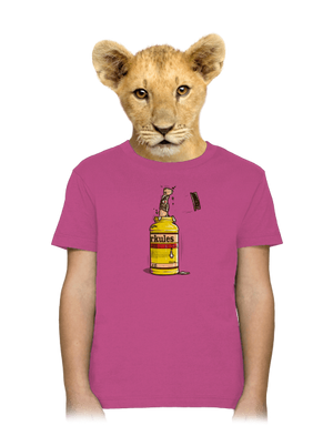 Herkules detské tričko Fuchsia