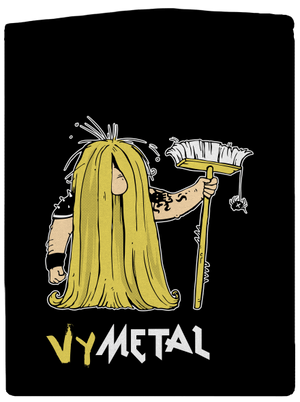 Metalista dámska mikina na zips Black