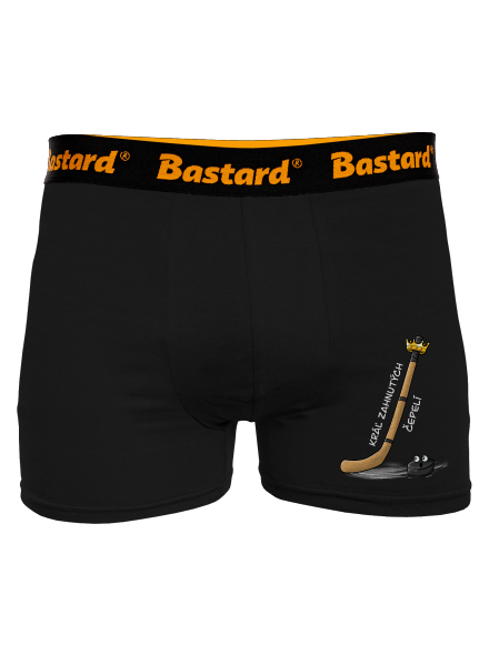 Kráľ zahnutých čepelí - hokej boxerky Black