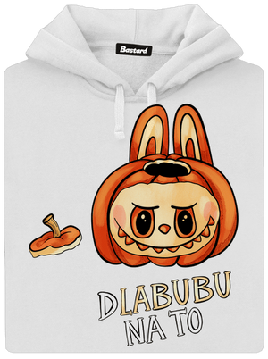 Dlabubu na to dámska mikina klokanka White