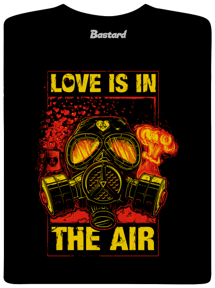 Love is in the Air pánske tričko Black