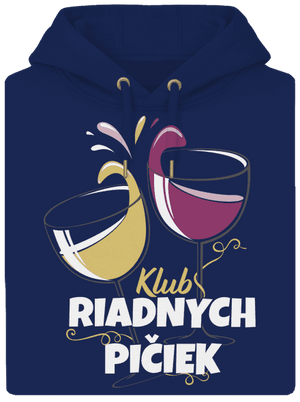 Klub riadnych pičiek unisex mikina premium Navy