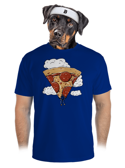 Pizzašutista pánske športové tričko Royal Blue Mal