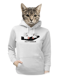 dámska mikina klokanka
