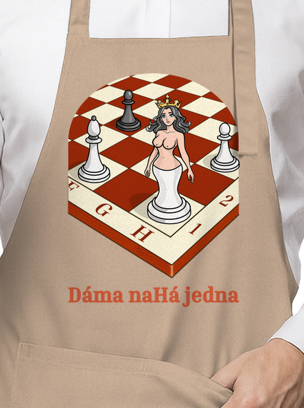 Dáma nahá jedna zástera Rope