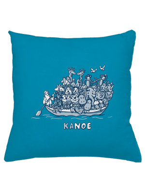 Noemova archa vankúš Blue Turquoise