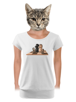 dámske tričko s lemom