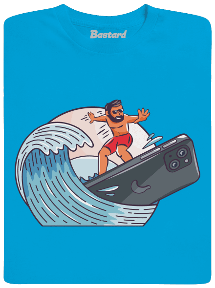 Som surfer pánske tričko Atoll