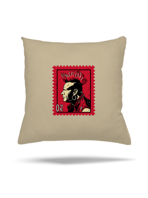 Známka punku vankúš Beige