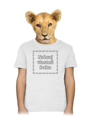 Vlastná potlač detské tričko White