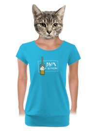 dámske tričko s lemom