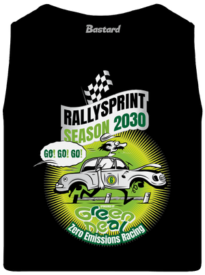 Rallysprint 2030 pánske tielko Black