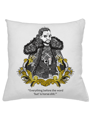 Jon Sníh vankúš White