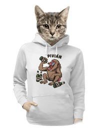 dámska mikina klokanka