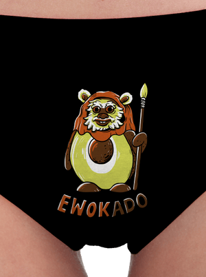 Ewokado dámske nohavičky Black