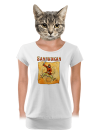 dámske tričko s lemom