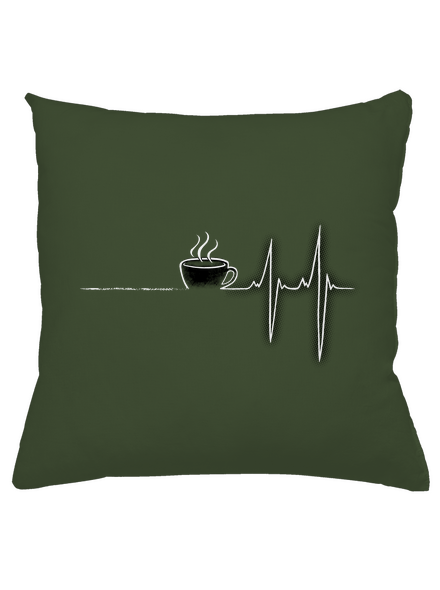 Coffee help vankúš Olive Green