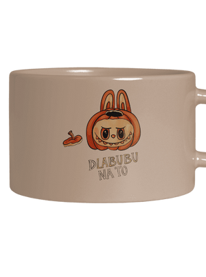 Dlabubu na to hrnček makronka Brown Macaron