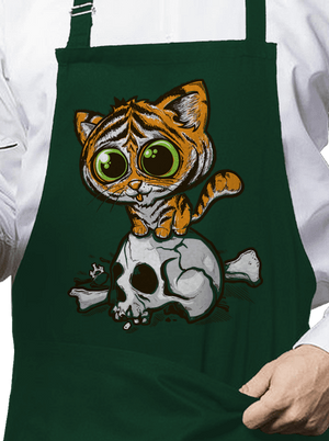 Tigrík zástera Bottle Green