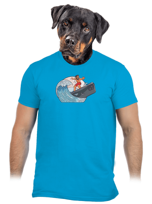 Som surfer pánske tričko Atoll