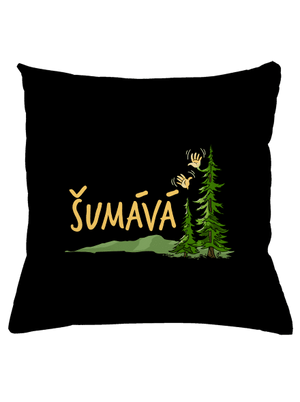 Šumává vankúš Black