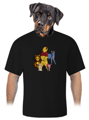 unisex tričko oversized