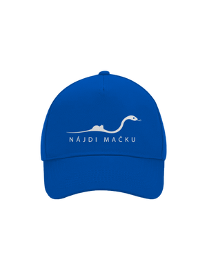 Nájdi mačku šiltovka baseballka Bright Royal