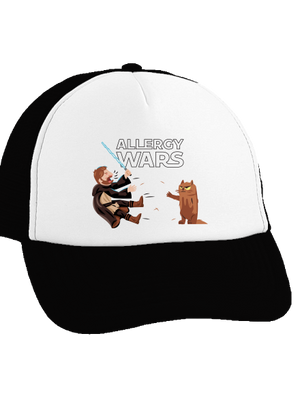 Allergy Wars šiltovka truckerka Black cap