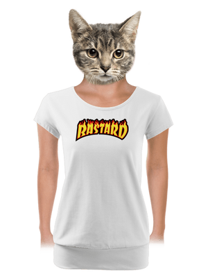 dámske tričko s lemom