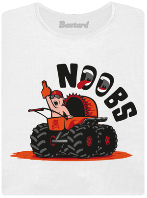 Monster stroller dámske tričko prémium White