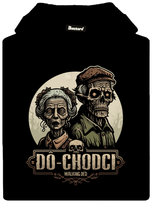 Dô-chodci pánska mikina klokanka Black