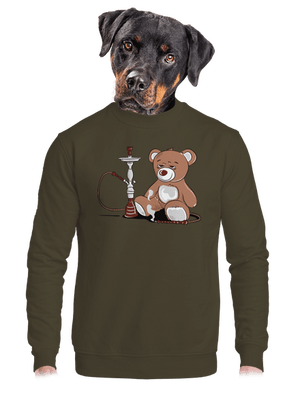 unisex mikina bez kapucne