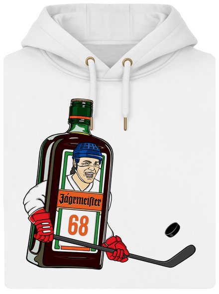 Jágrmeister unisex mikina premium Snowwhite