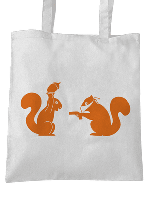 Veveričky taška White