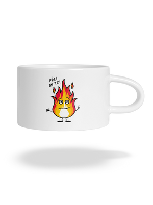 Páli mi to hrnček makronka White