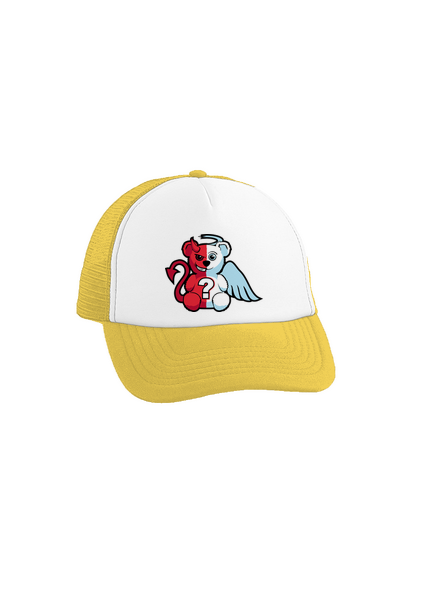 Anjel vs. diabol šiltovka truckerka Sunflower cap