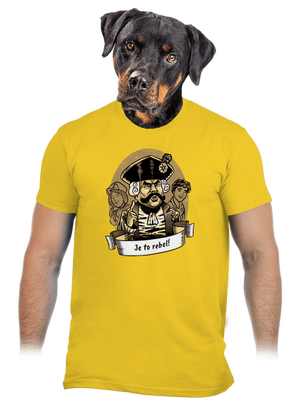 B14: S čerty nejsou žerty pánske tričko Gold