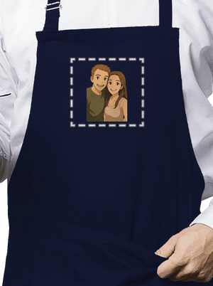 Ghibli efekt z vlastnej fotky zástera Navy